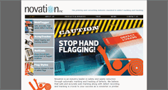 Desktop Screenshot of novation-inc.com